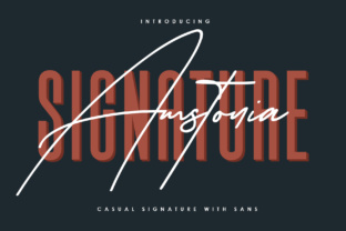 Amstonia: The Perfect Handcrafted Typeface for Your Craft Business