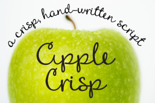 Apple Crisp: A Modern Script Typeface for Digital Brands