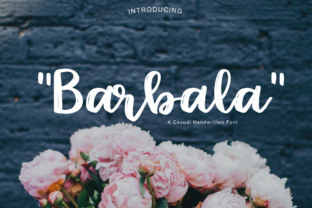 Barbala: The Handwritten Typeface for Engaging Editorial Design