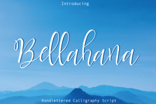 Bellahana: The Playful Script Font for Modern Web Design