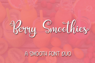 Berry Smoothies: The Perfect Typeface for Elevating Your Brand Identity