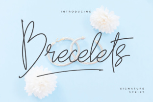 Brecelets: The Premium Script Font for Scroll-Stopping Visuals