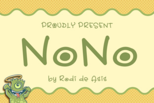 Bringing NoNo to Life: The Playful Typeface for Handmade Labels and Shop Branding