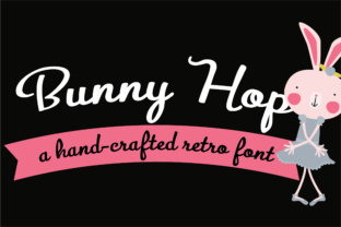 Bunny Hop: The Retro Script Font for Engaging Web Design
