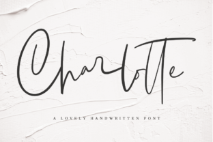 Charlotte: A Handwritten Typeface for Editorial Design