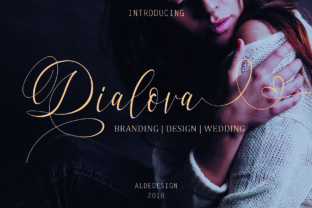 Dialova: The Elegant Script Font for Premium Brand Identity