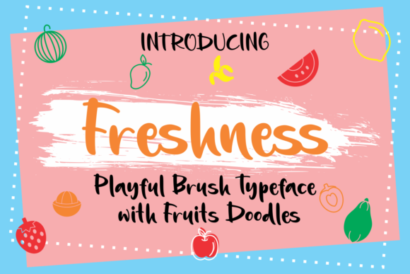 Freshness: The Playful Typeface That Transforms Small Business Branding
