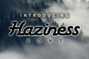 Haziness: The Grungy Typeface That Cuts Through the Feed