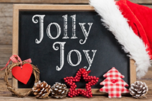 Jolly Joy: The Vintage Script Font for Authentic Holiday Branding