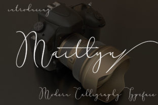 Maitlyn: A Modern Script Font for Editorial Design