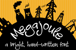 Megajoule: A Whimsical Typeface for Editorial Design