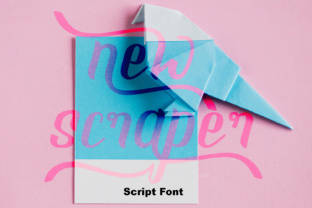 New Scraper: A Graceful Script Typeface for Editorial Design