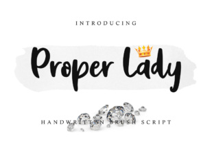 Proper Lady: A Romantic Typeface for Elegant Web Design