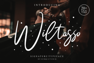 Wiltasso: The Organic Script Font for Campaign Designers