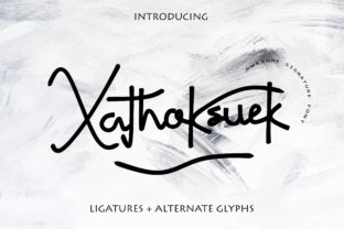 Xathoksuek: A Signature Typeface for Modern Brand Identity