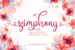 Zimphony Duo: A Refined Script Typeface for Editorial Design